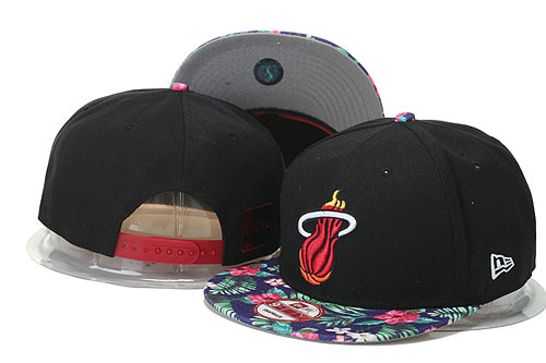 Miami Heat Snapback Black Hat 2 GS 0620